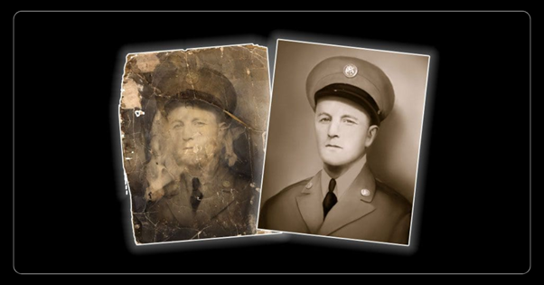 old picture restoration